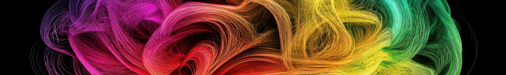 rainbow brain depicting cognitive processing therapy