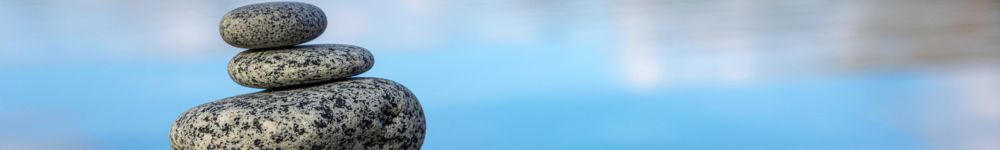 rocks stalked on top of one another in a moment of zen