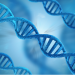 DNA strands depicting if bulimia is genetic or not