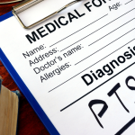 PTSD diagnosis on a medial form