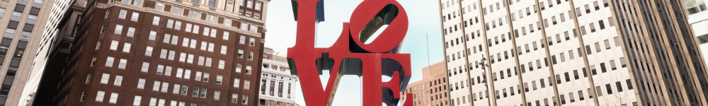 Love Park in Philadelphia, Pennsylvania