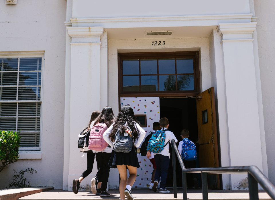 Teens going back to school for the new school year