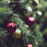 ornaments on a christmas tree